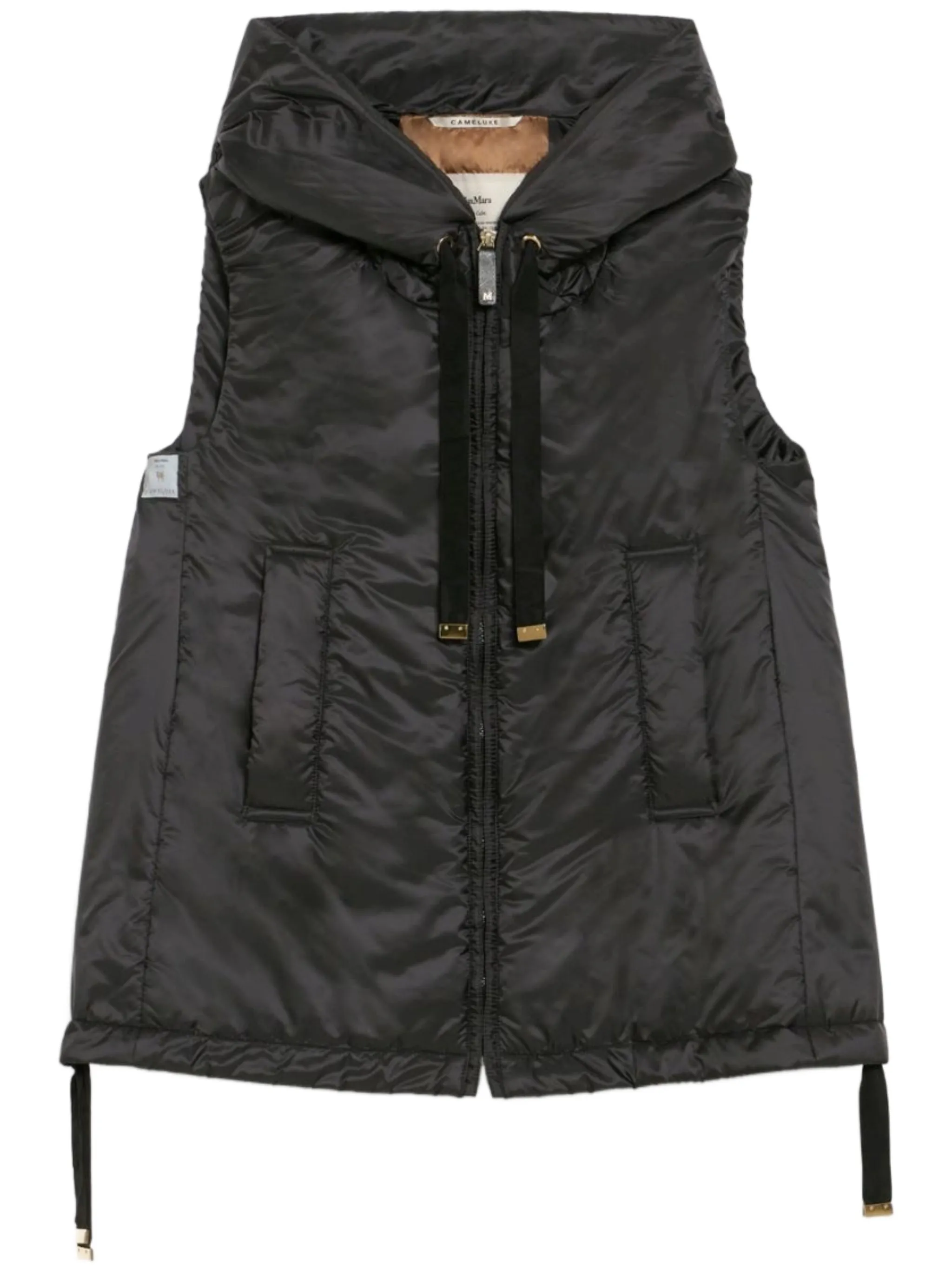 GREENGO PADDED VEST WITH RAINPROOF CANVAS HOOD sold by Lord & Taylor