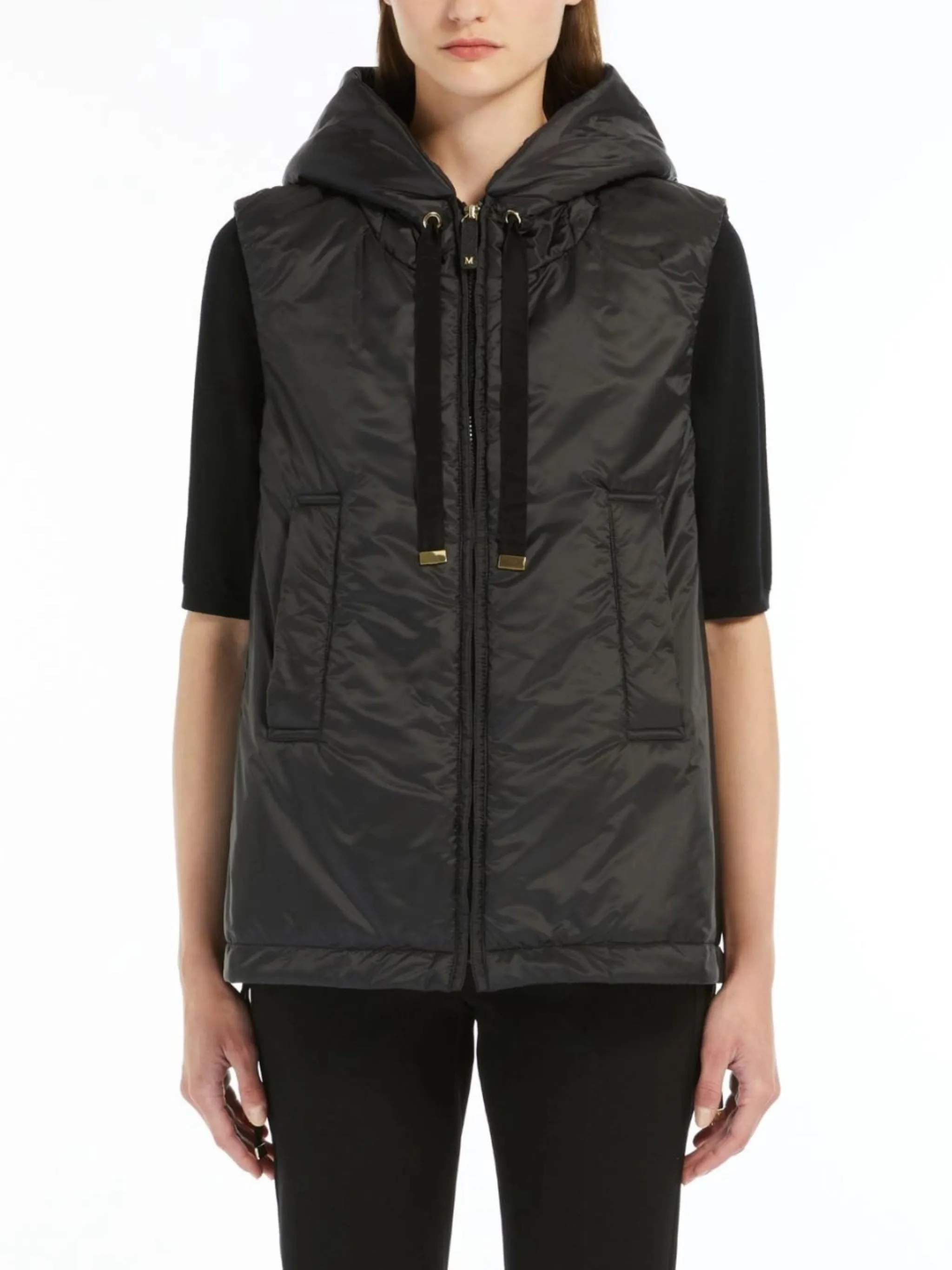GREENGO PADDED VEST WITH RAINPROOF CANVAS HOOD sold by Lord & Taylor product image thumbnail 2