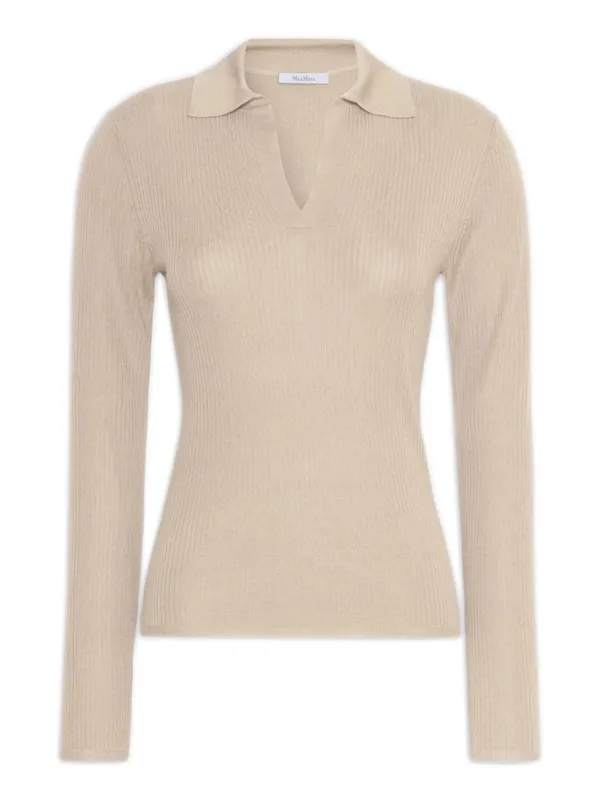 GERGO CASHMERE AND SILK POLO SHIRT made by MaxMara