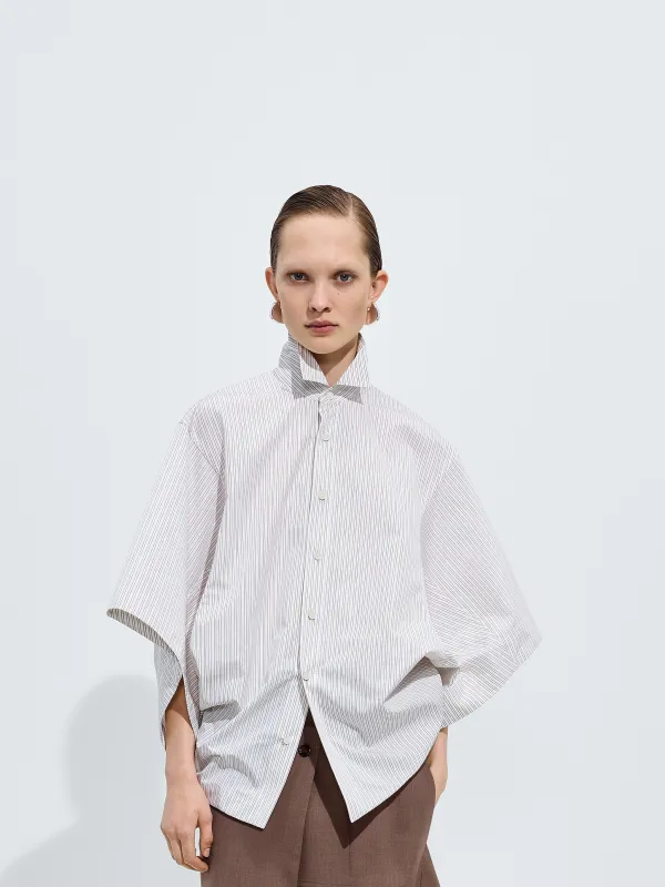 COTTON POPLIN SHIRT made by Bottega Veneta