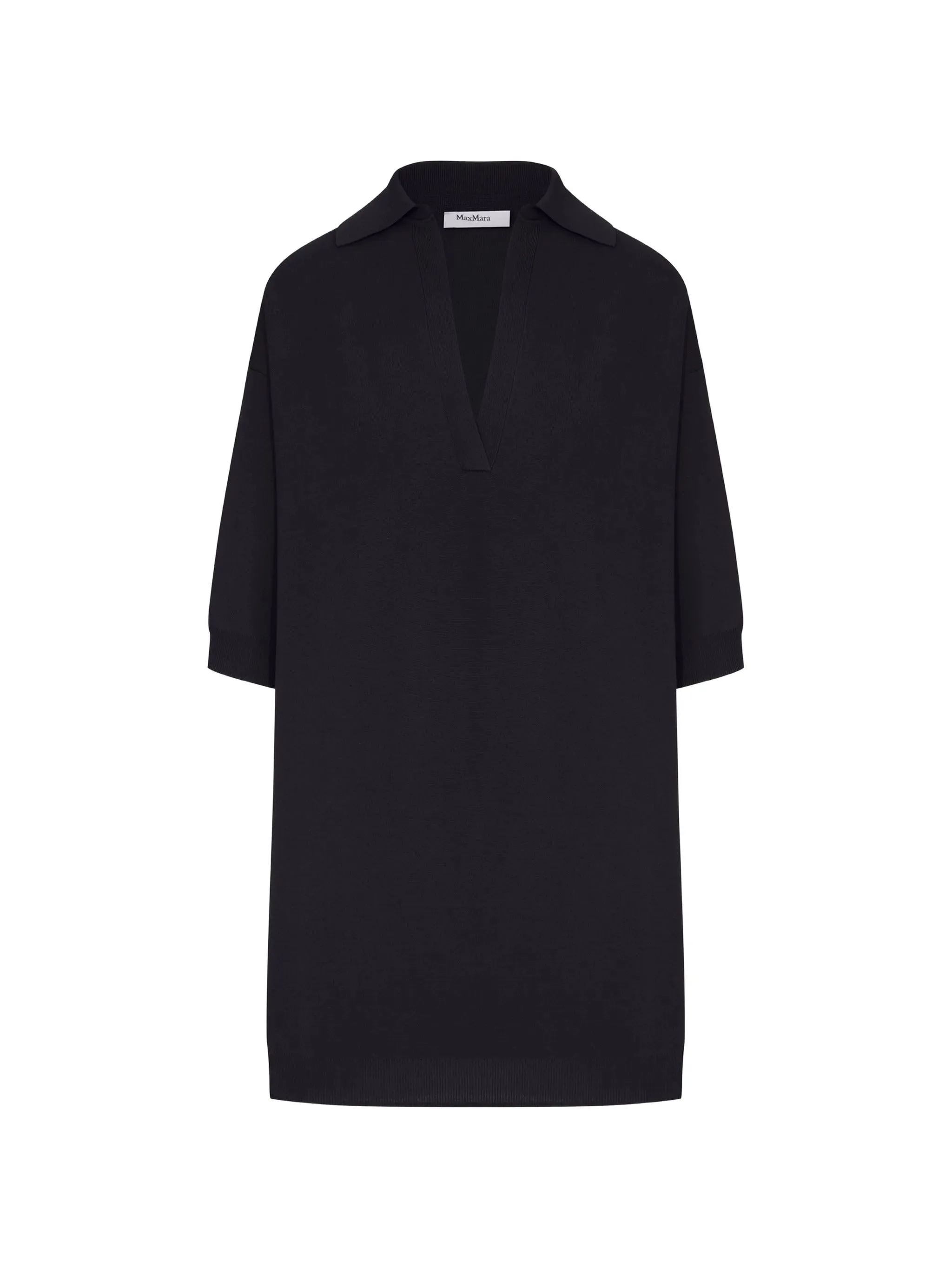 LONG ALPINO SWEATER IN VISCOSE CREPE sold by Lord & Taylor