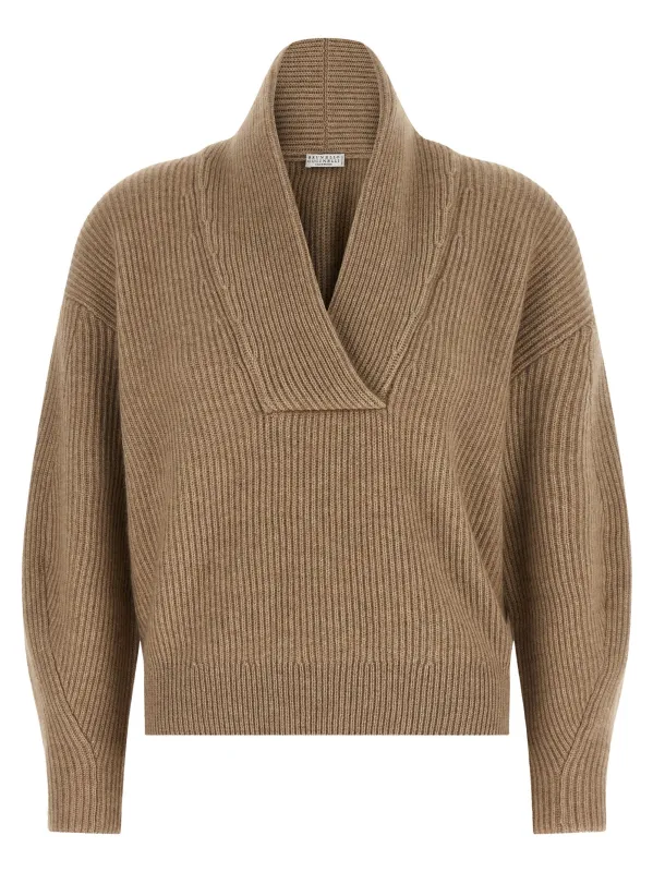 English rib jersey made by Brunello Cucinelli