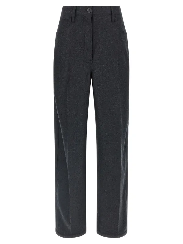 Flannel pants made by Prada