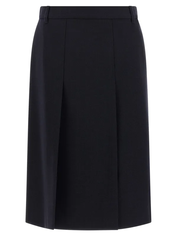 Multi-slit skirt made by Prada