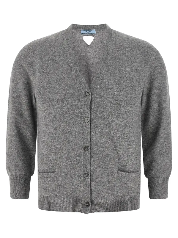 Cashmere cardigan made by Prada