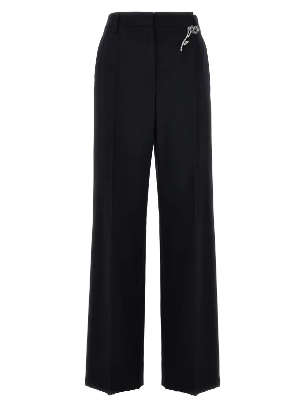 Gabardine trousers made by Prada