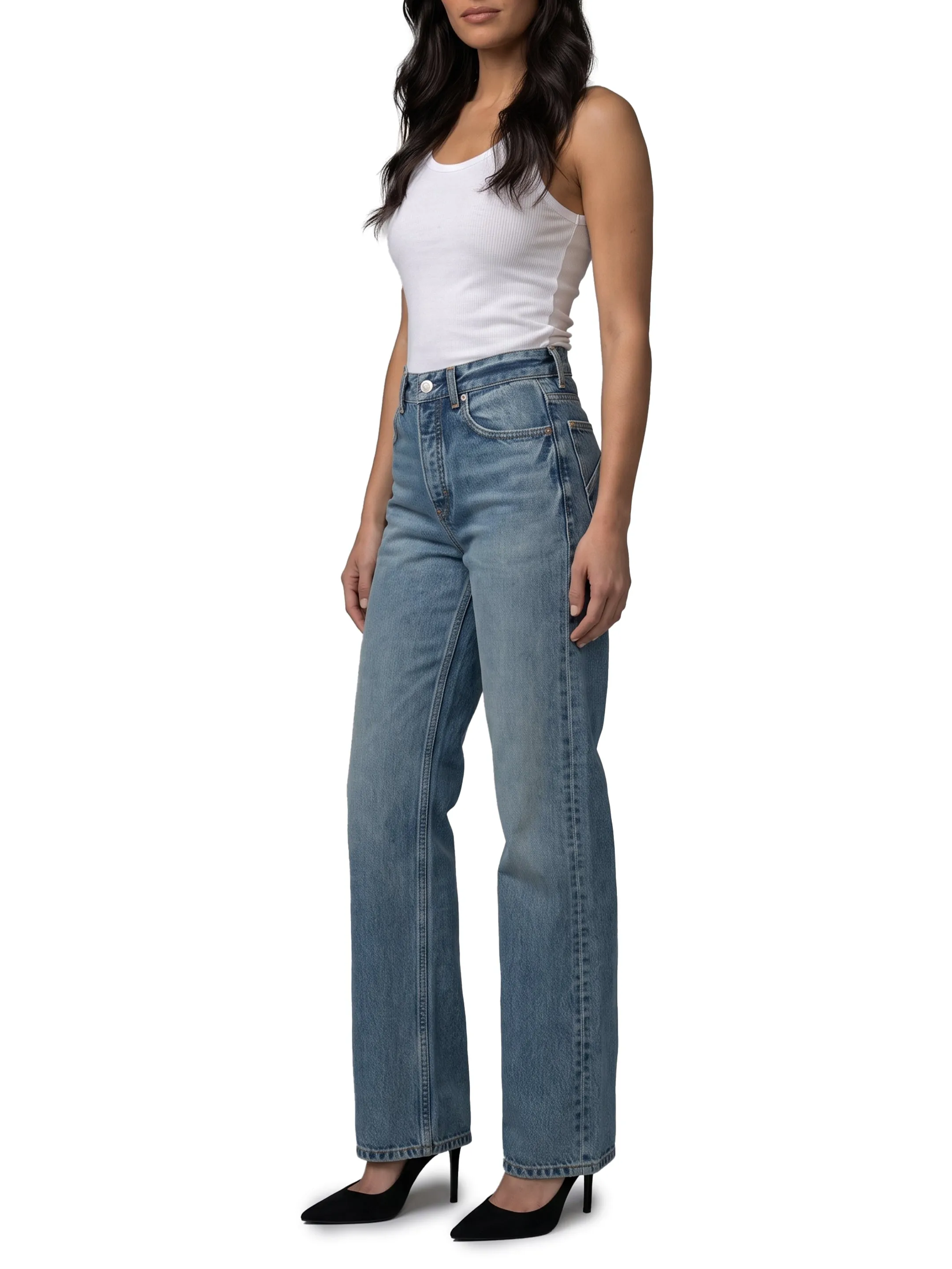JEANS VINTAGE PERNERA RECTA AZUL sold by Lord & Taylor product image thumbnail 2