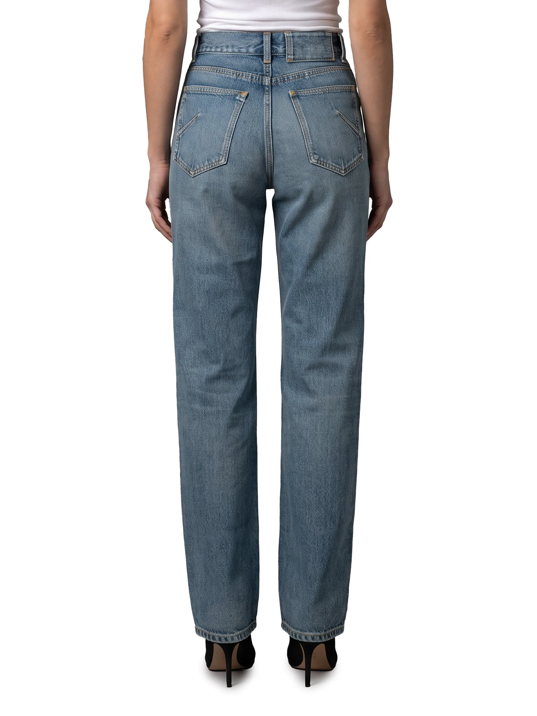 JEANS VINTAGE PERNERA RECTA AZUL sold by Lord & Taylor product image thumbnail 3