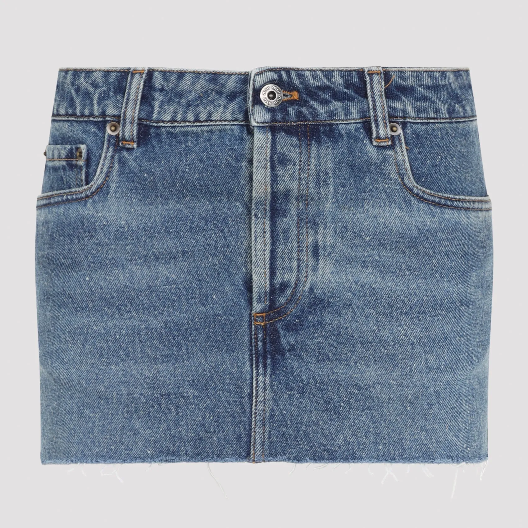 DENIM MINI SKIRT sold by Lord & Taylor product image thumbnail 2