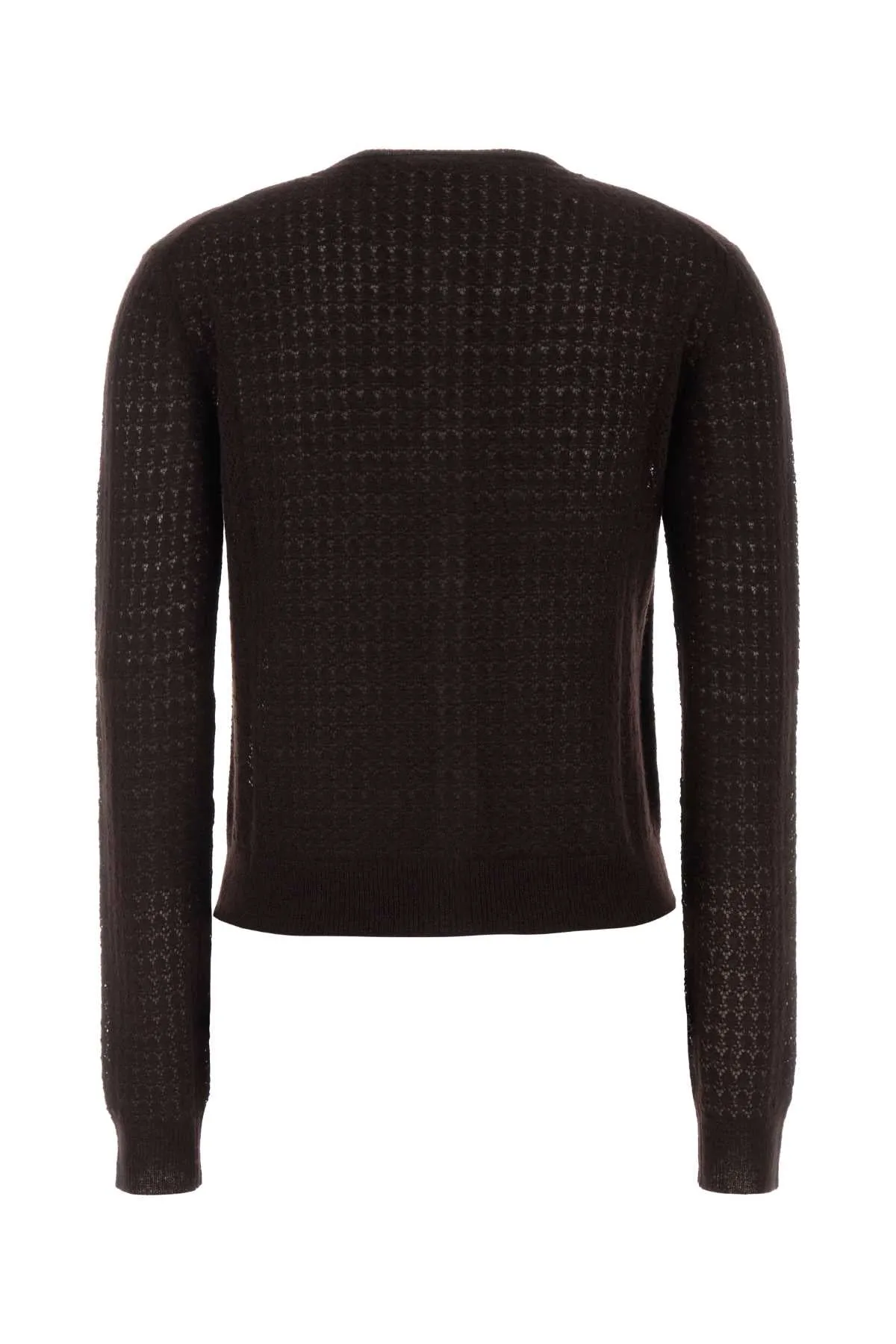 DARK BROWN CASHMERE BLEND CARDIGAN sold by Lord & Taylor product image thumbnail 2