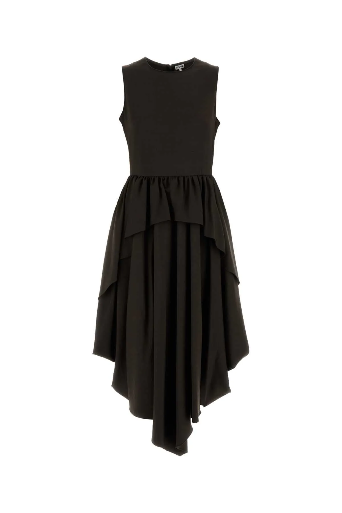 BROWN VISCOSE BLEND DRESS sold by Lord & Taylor