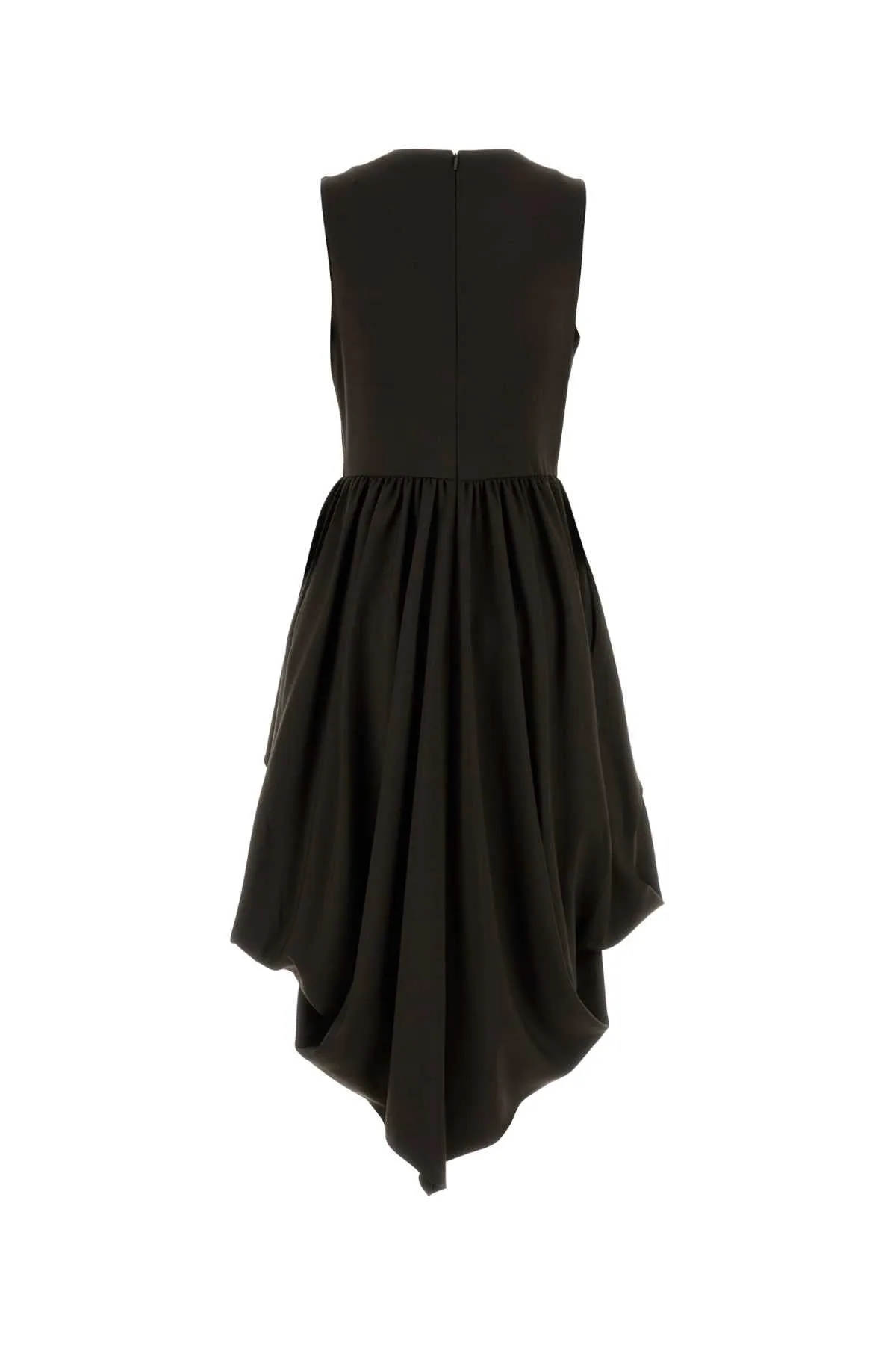 BROWN VISCOSE BLEND DRESS sold by Lord & Taylor product image thumbnail 2