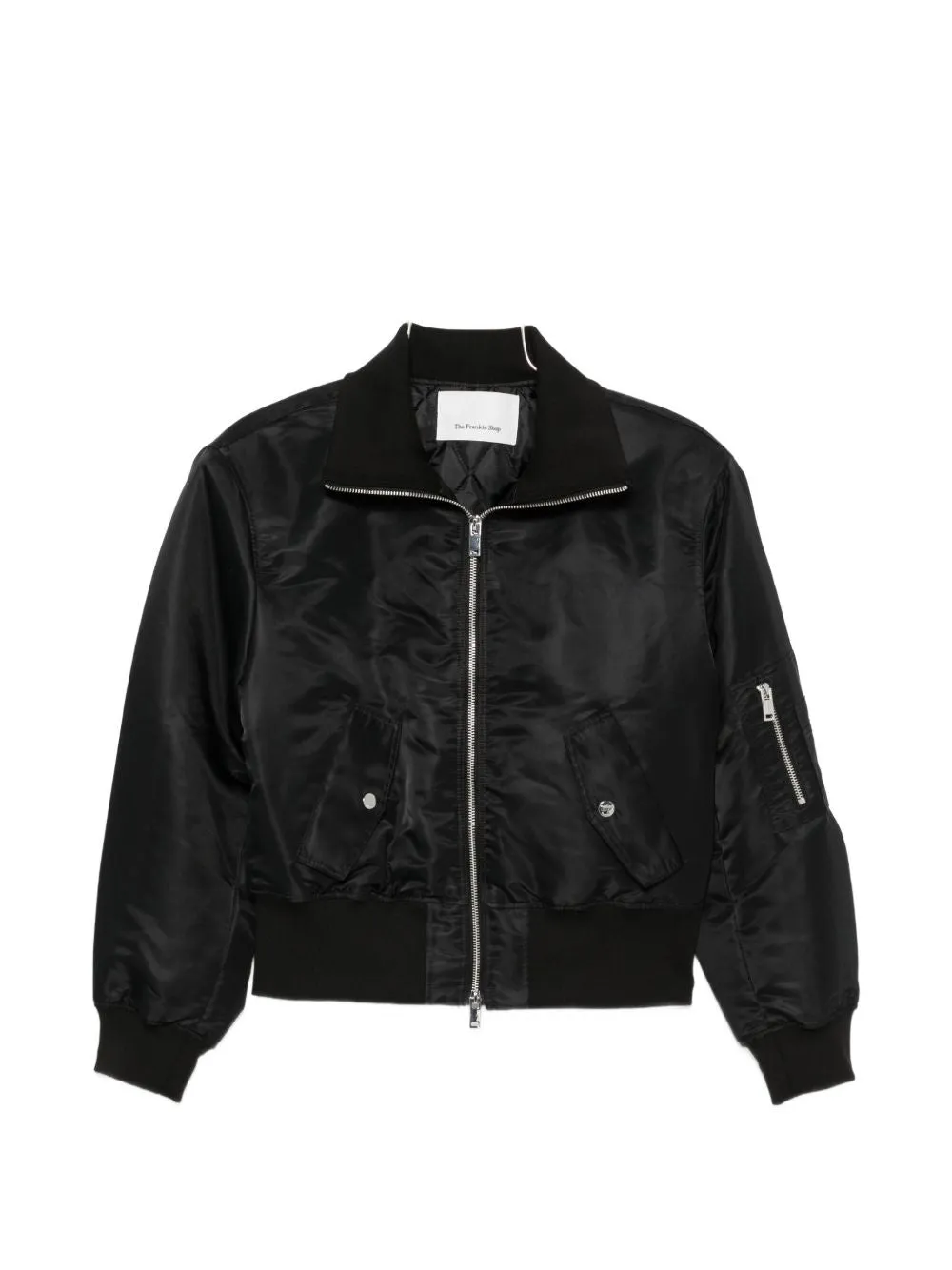 STORM NYLON CROPPED BOMBER JACKET sold by Lord & Taylor