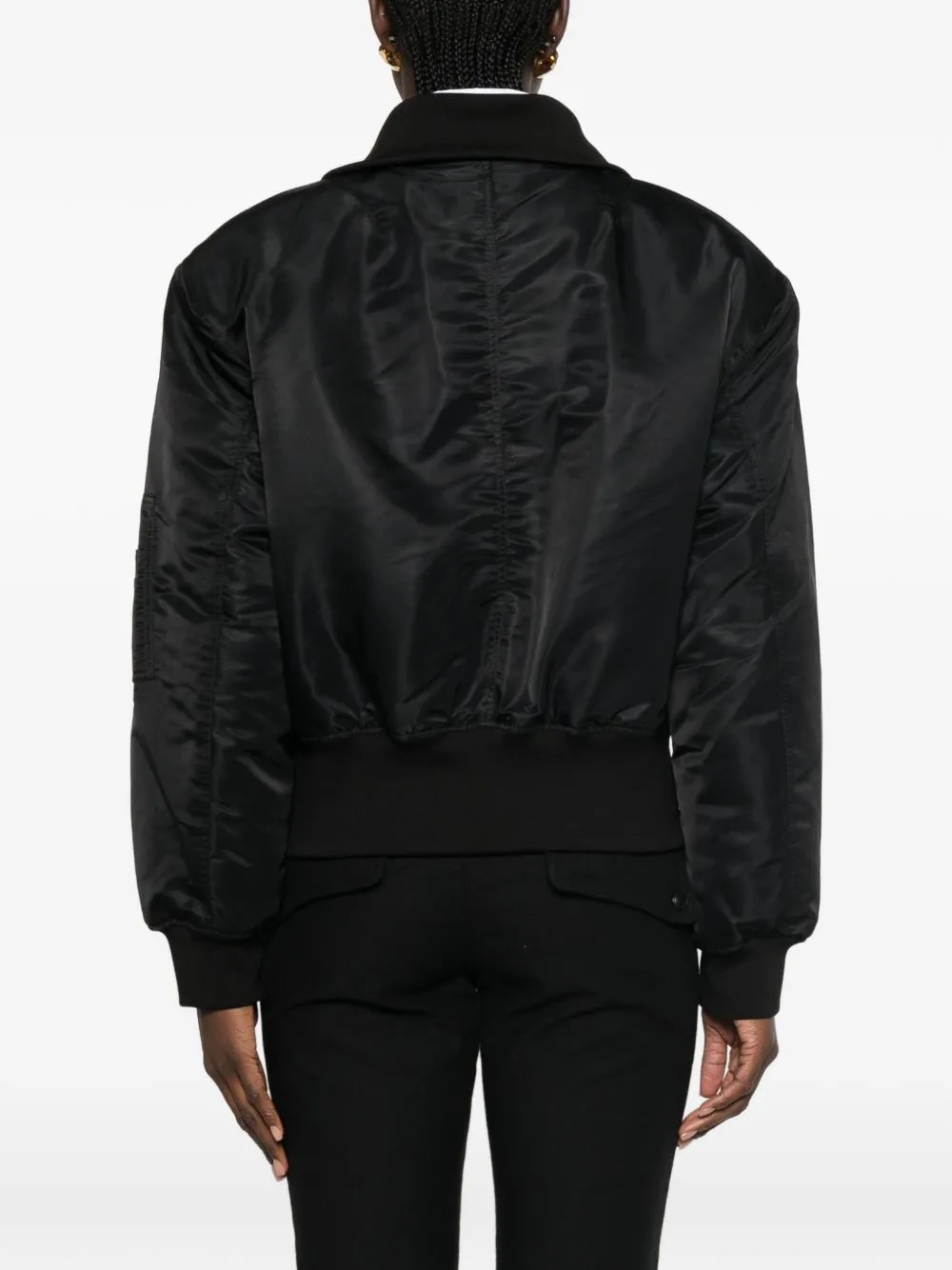 STORM NYLON CROPPED BOMBER JACKET sold by Lord & Taylor product image thumbnail 5