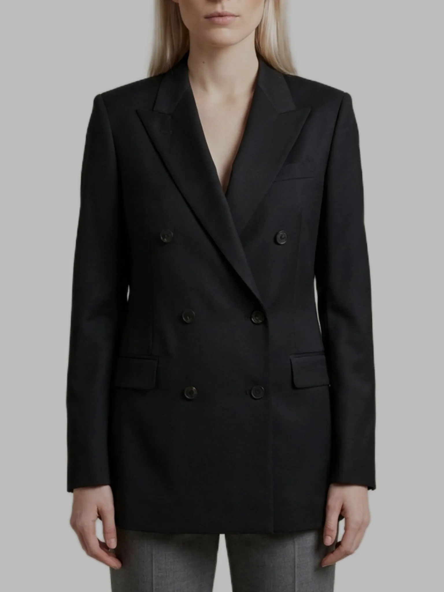 DOUBLE-BREASTED JASMINE JACKET sold by Lord & Taylor