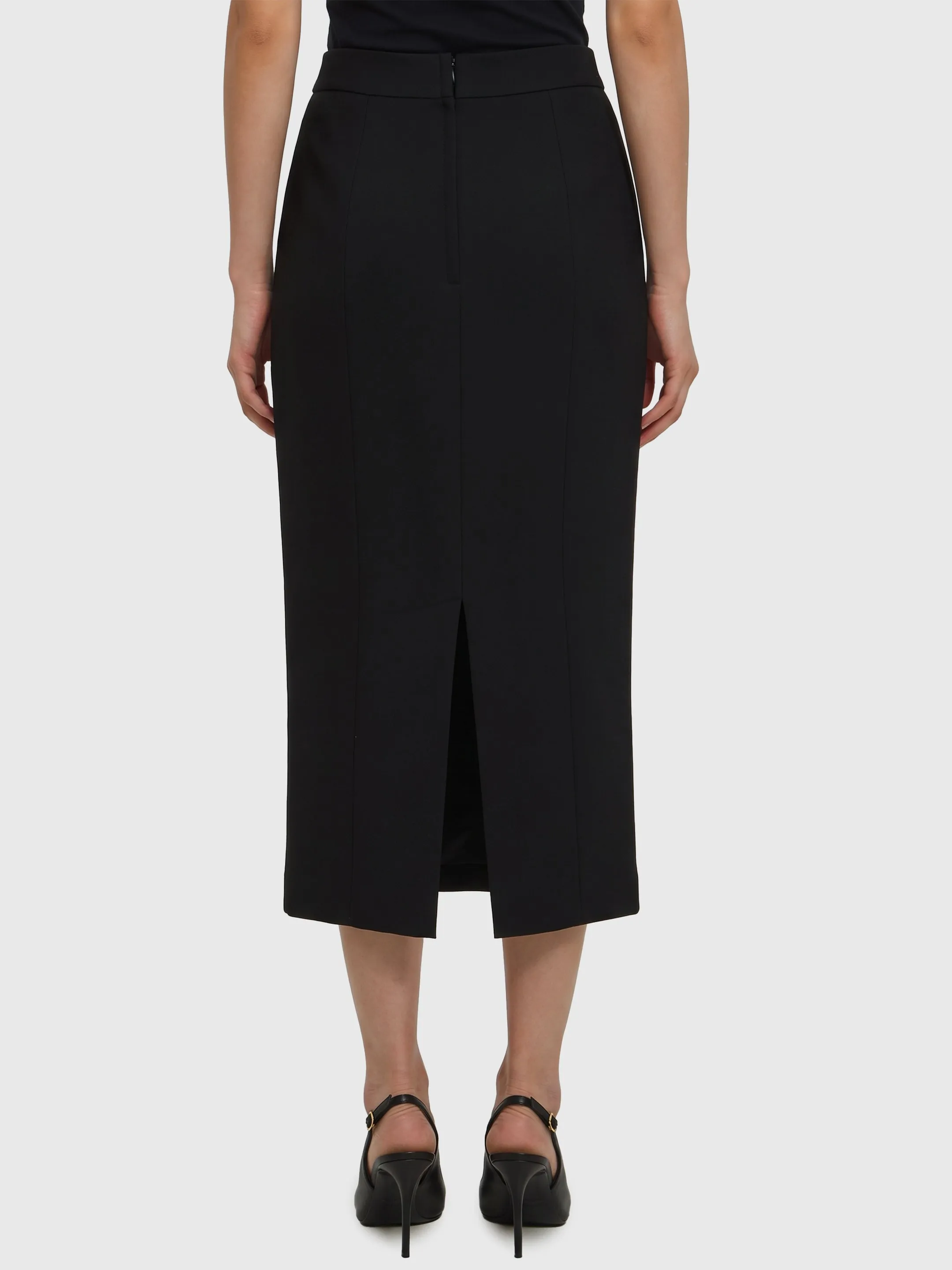 WOOL MIDI SKIRT sold by Lord & Taylor product image thumbnail 2