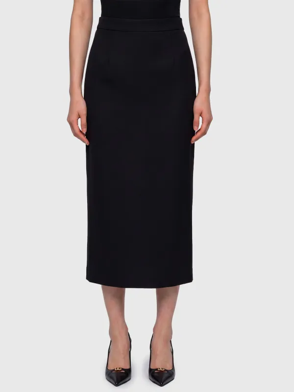 WOOL MIDI SKIRT made by Dolce & Gabanna