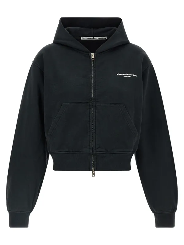 'Zip-Up Hoodie' sweatshirt made by Alexander Wang