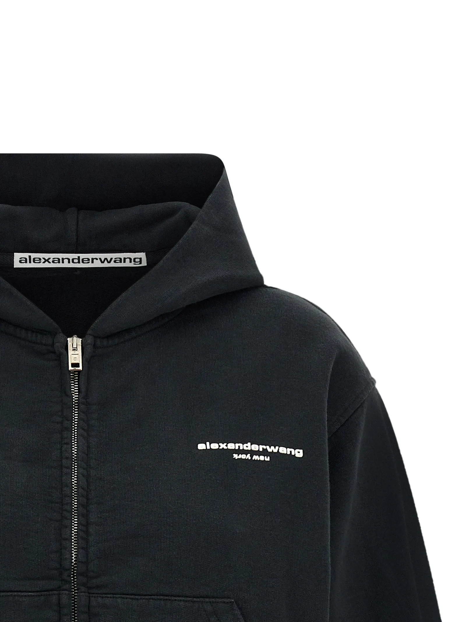 'Zip-Up Hoodie' sweatshirt sold by Lord & Taylor product image thumbnail 3