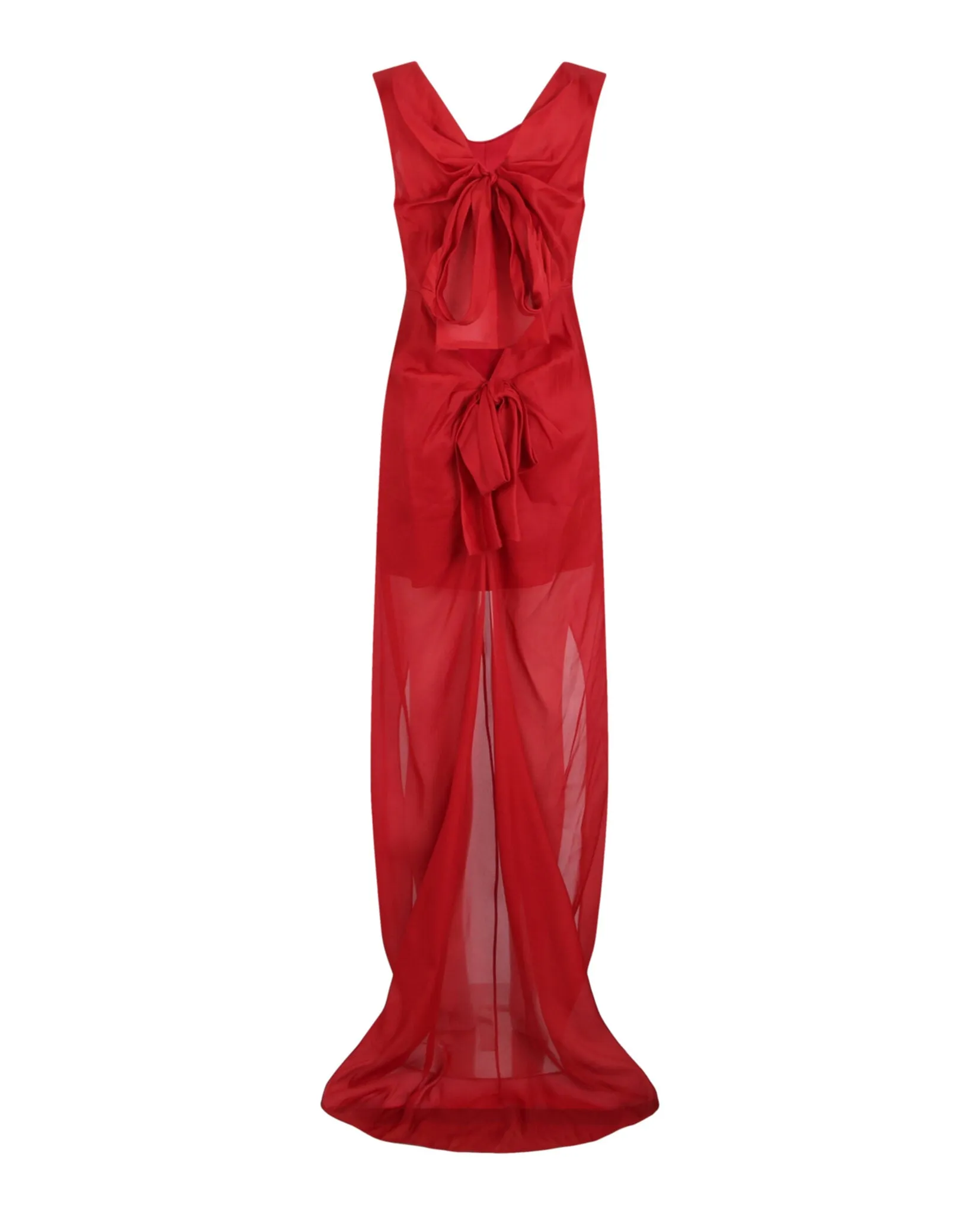 Hi Low Dress With Big Bows sold by Lord & Taylor
