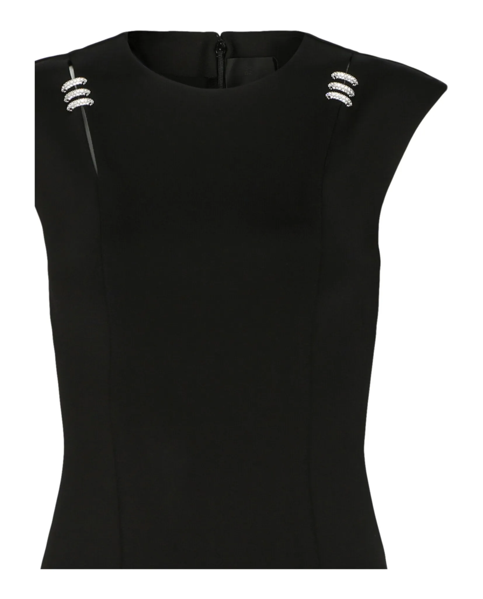 Crystal-Detail Fit And Flare Dress sold by Lord & Taylor product image thumbnail 2
