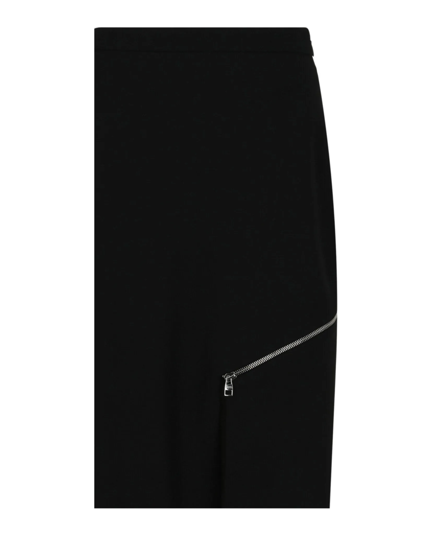 Zip-Detailed Midi Skirt sold by Lord & Taylor product image thumbnail 2
