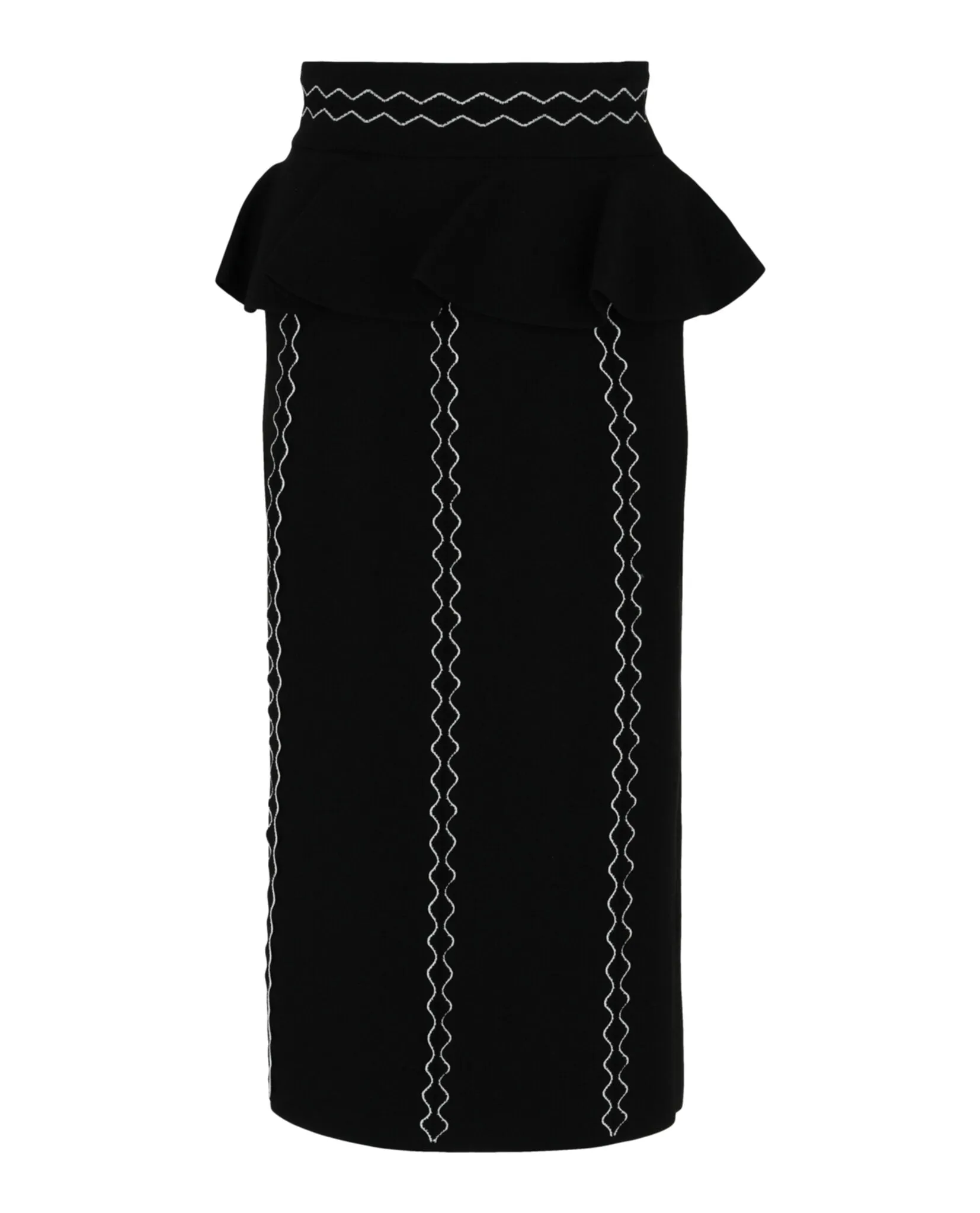 Stretch-Jersey Midi Skirt sold by Lord & Taylor product image thumbnail 4