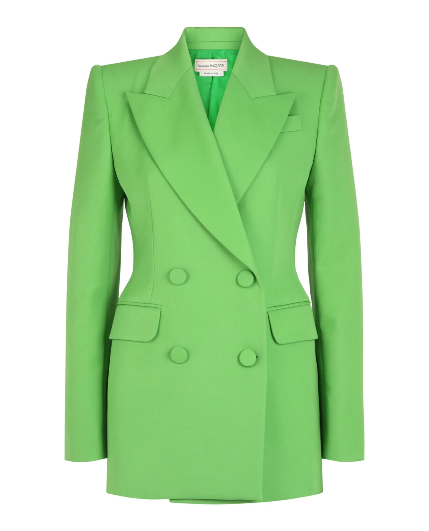 Fitted Double-Breasted Blazer sold by Lord & Taylor product image thumbnail 3