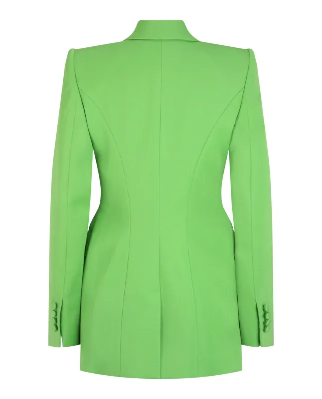 Fitted Double-Breasted Blazer made by Alexander McQueen
