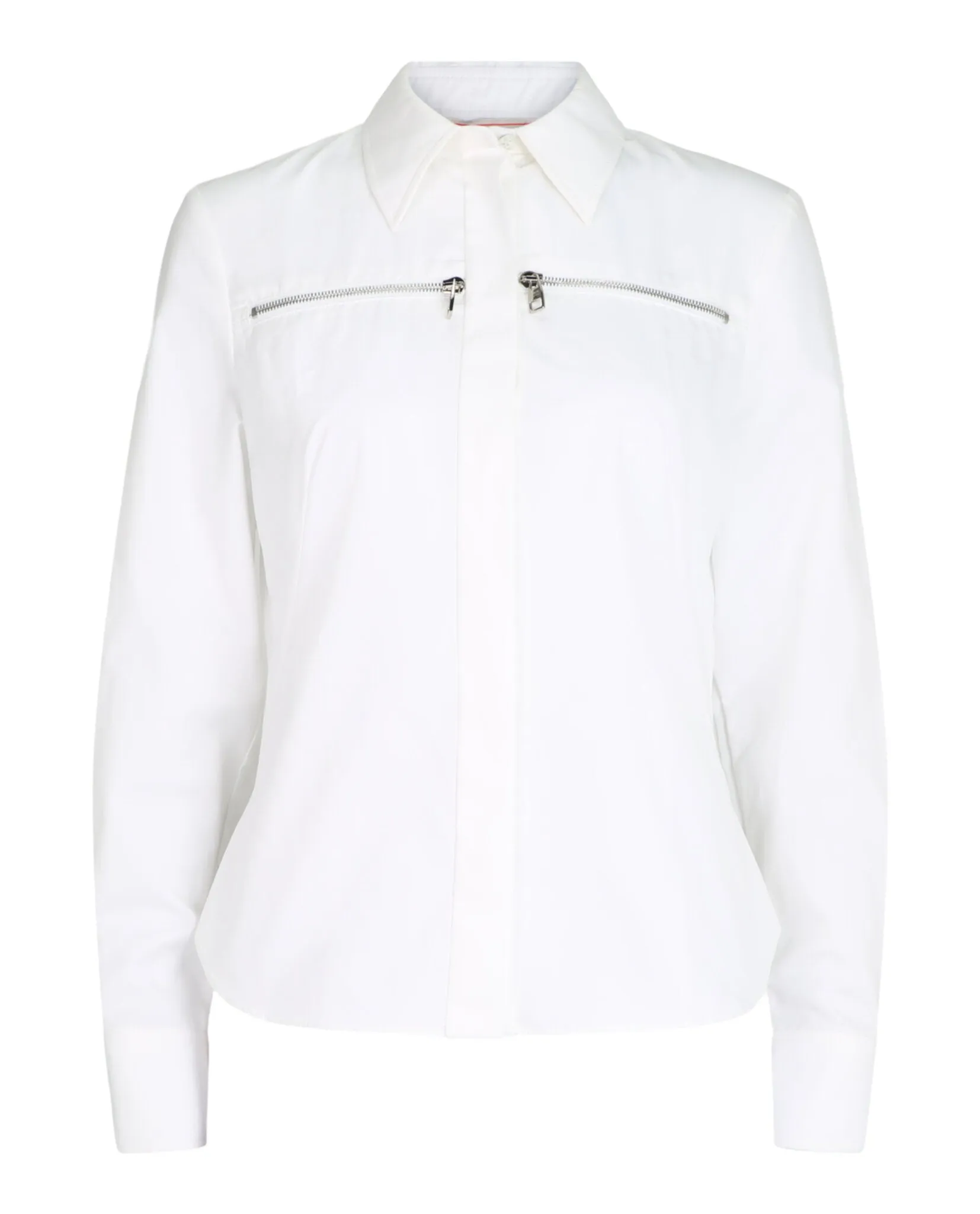Zip-Detailed Long-Sleeve Shirt sold by Lord & Taylor product image thumbnail 5