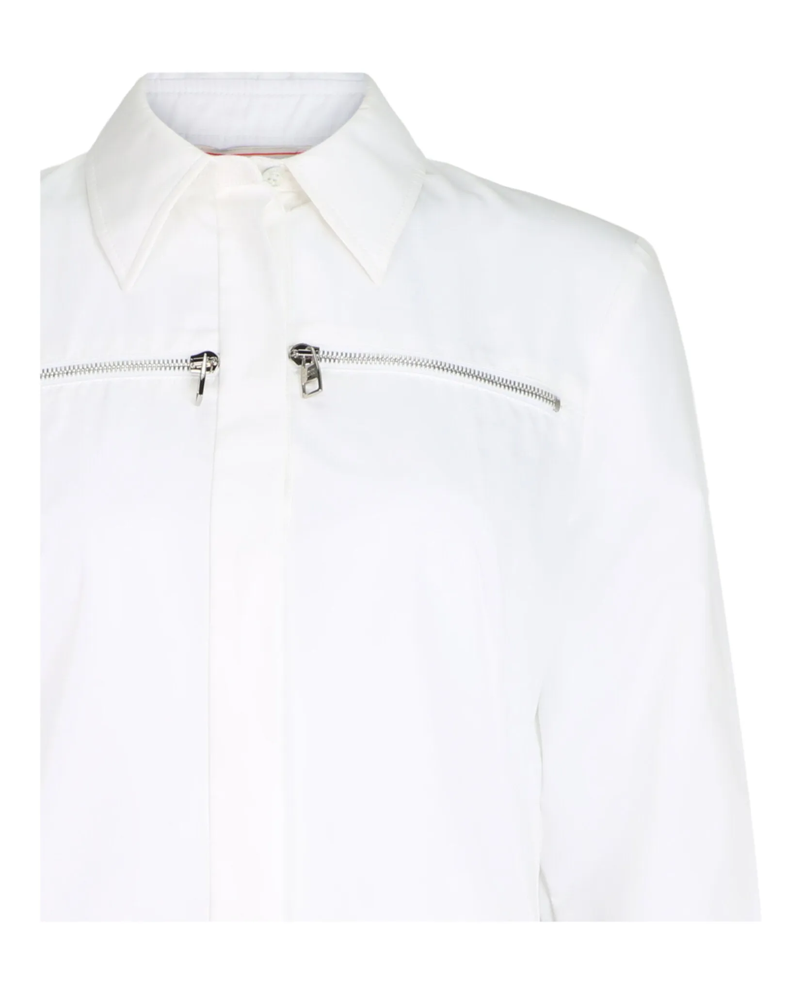 Zip-Detailed Long-Sleeve Shirt sold by Lord & Taylor product image thumbnail 2