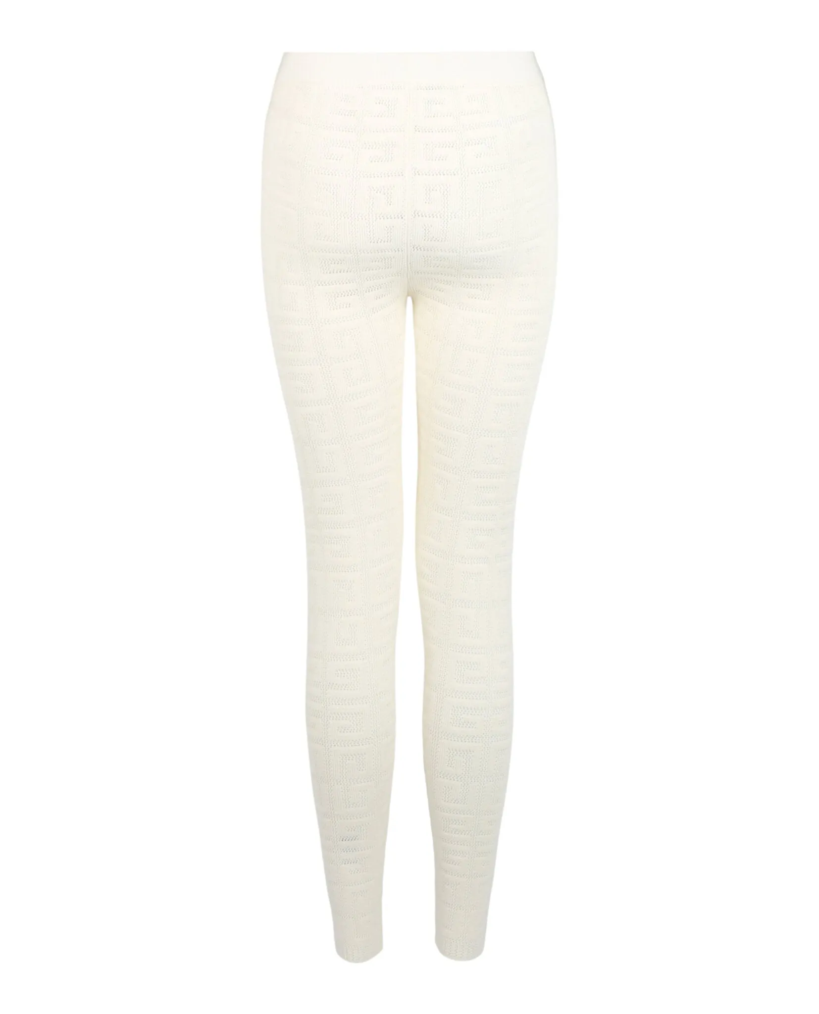 4G Mesh Monogram Stretch Leggings sold by Lord & Taylor