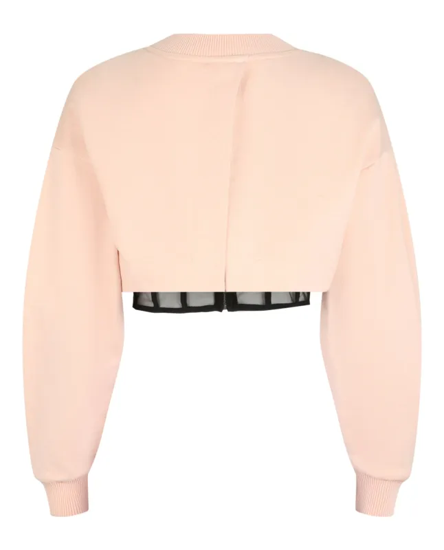 Hybrid Bustier Sweatshirt made by Alexander McQueen
