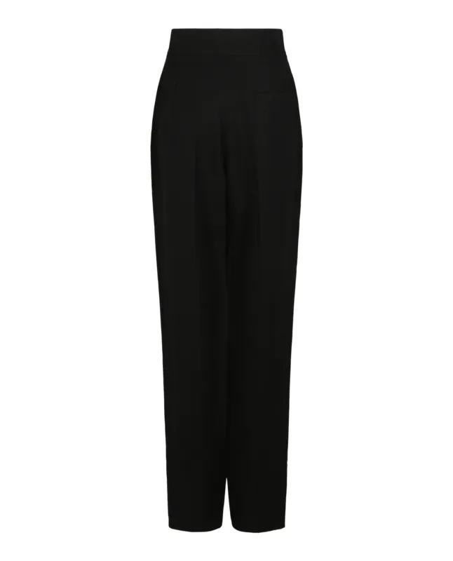 High-Waisted Wide-Leg Pants made by Salvatore Ferragamo