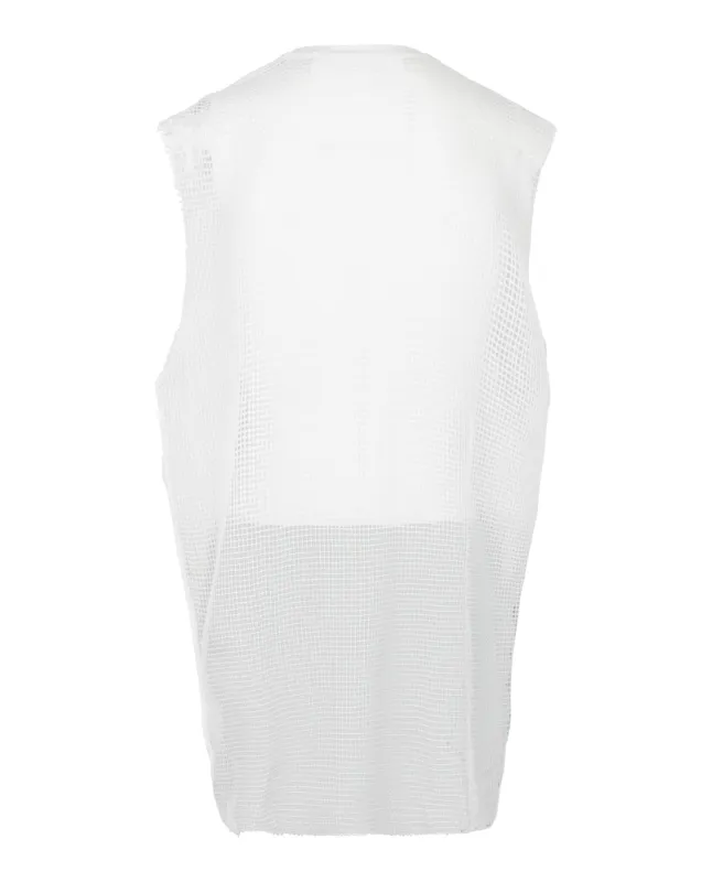 Net Tank Top With Raw-Edge Trim made by Givenchy
