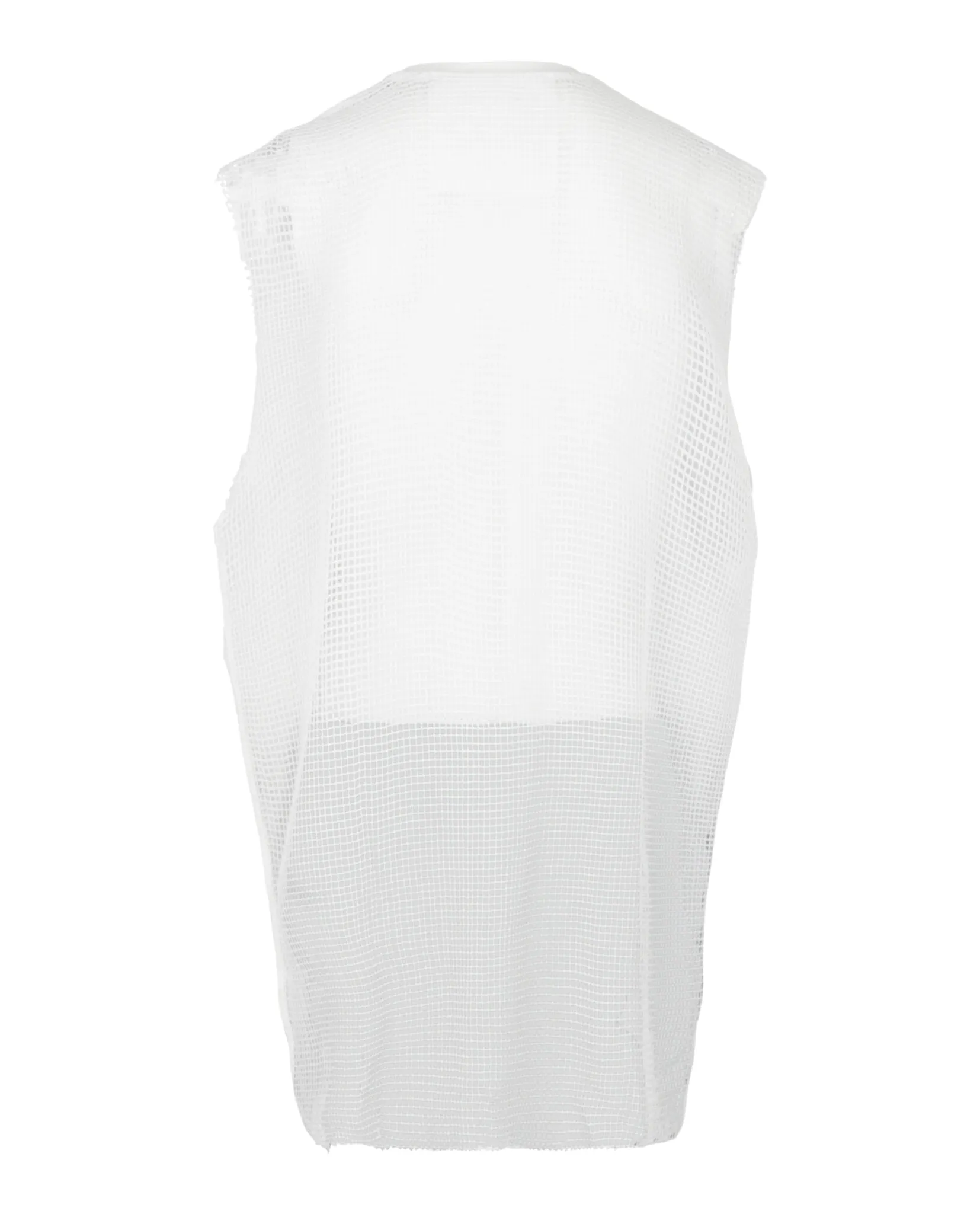 Net Tank Top With Raw-Edge Trim sold by Lord & Taylor