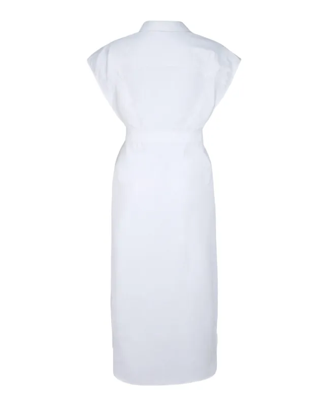 Cotton Pencil Shirt Dress made by Alexander McQueen