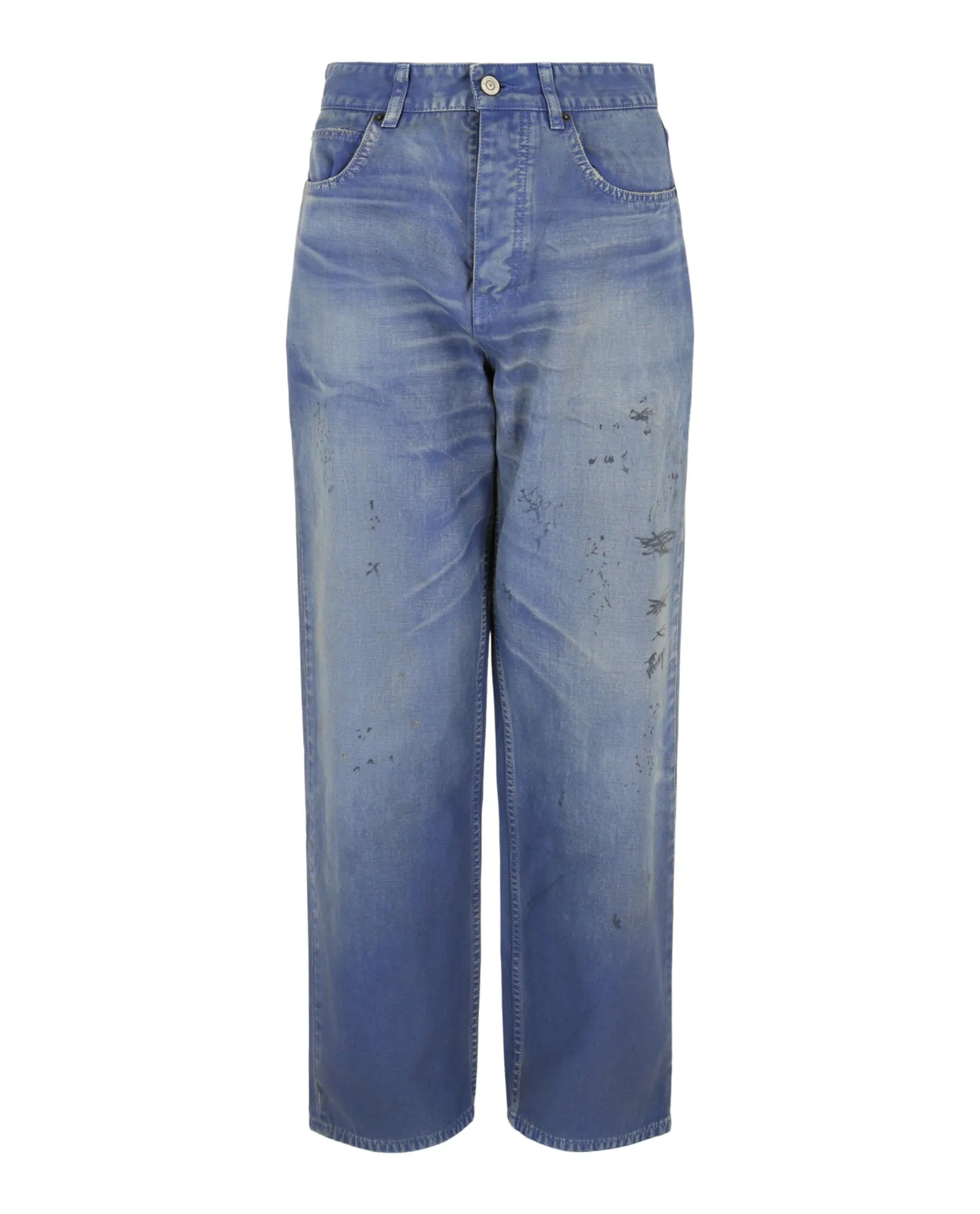 Loose Fit Distressed Jeans sold by Lord & Taylor product image thumbnail 3