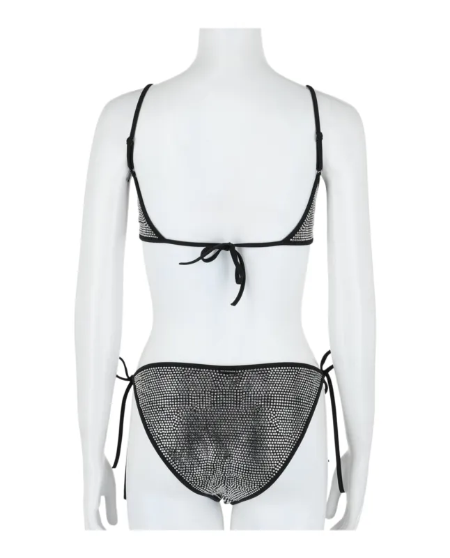Crystal Embellished Bikini Set made by Balenciaga