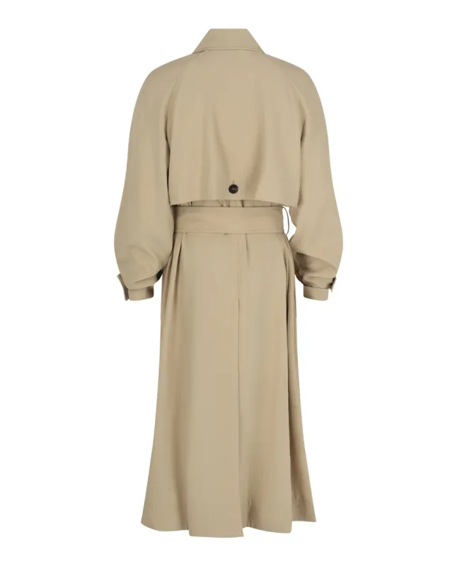 Wool Trench Coat made by Salvatore Ferragamo