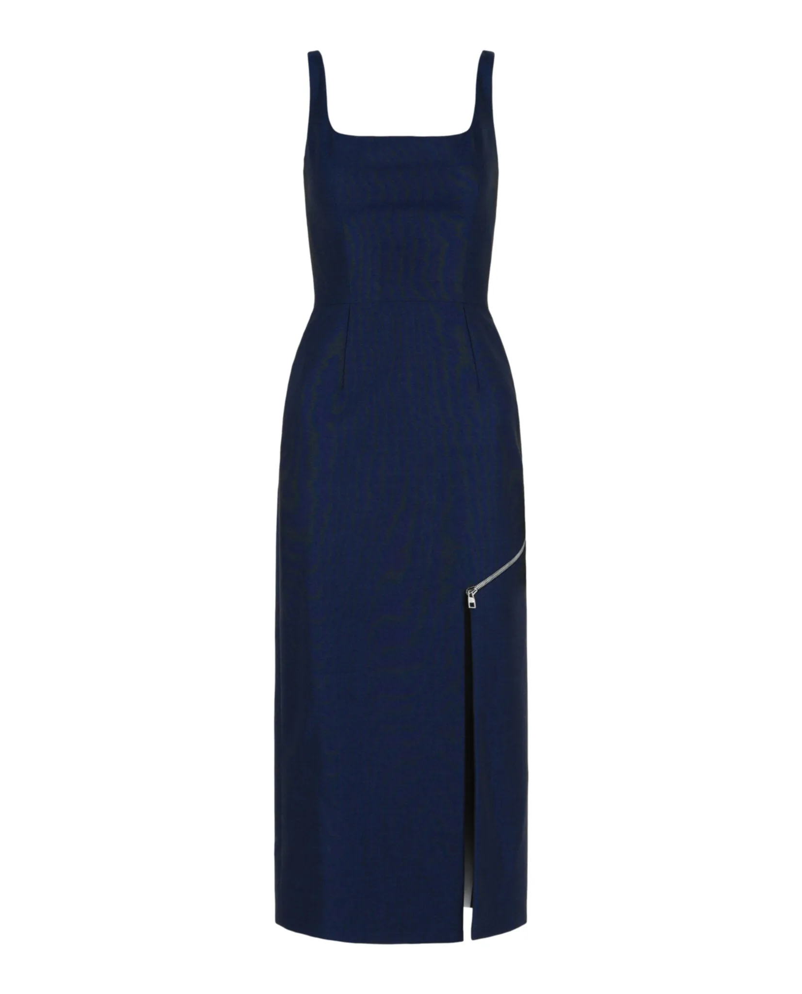 Zip Slash Midi Dress sold by Lord & Taylor product image thumbnail 4