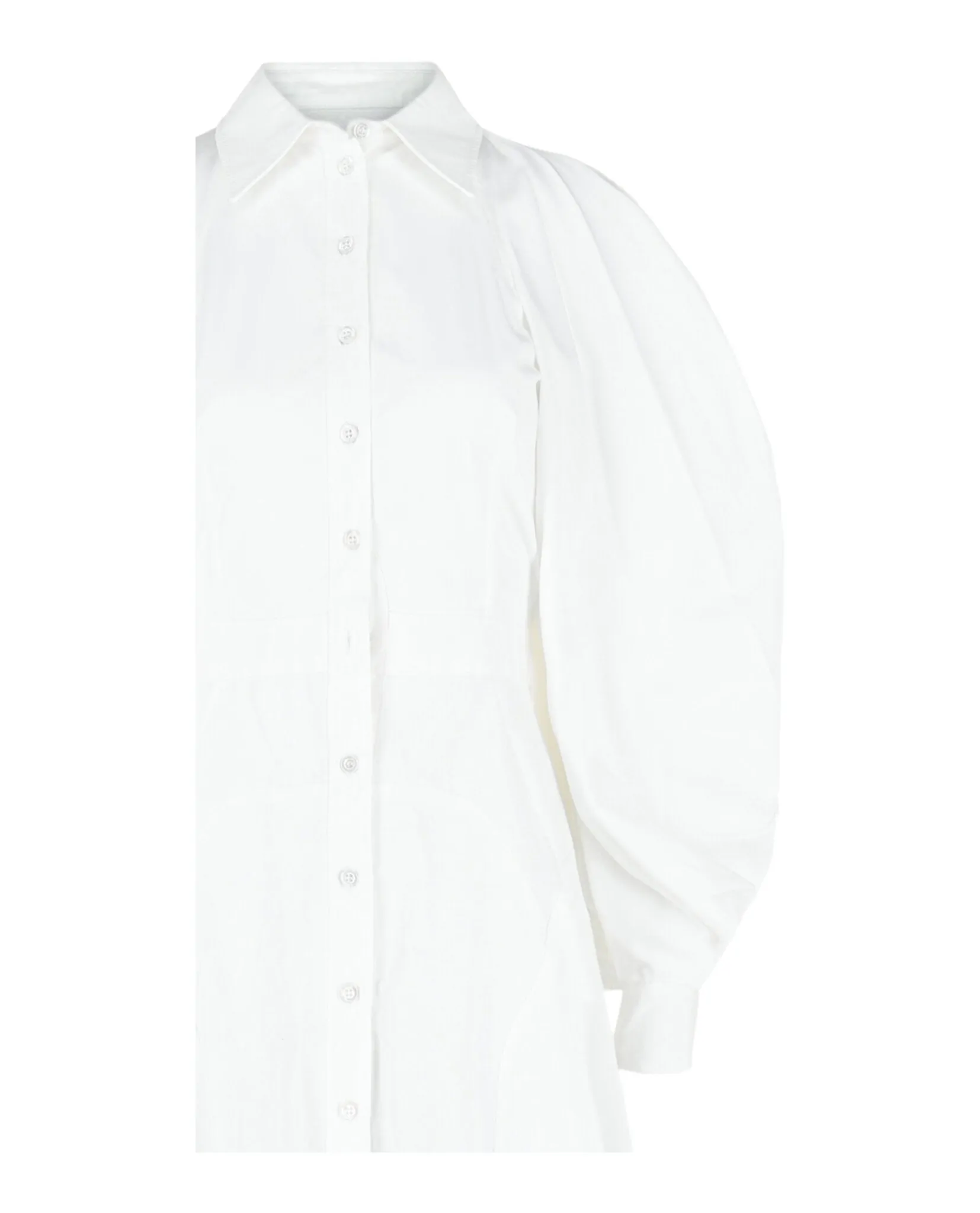 Cold-Shoulder Cotton Midi Dress sold by Lord & Taylor product image thumbnail 2