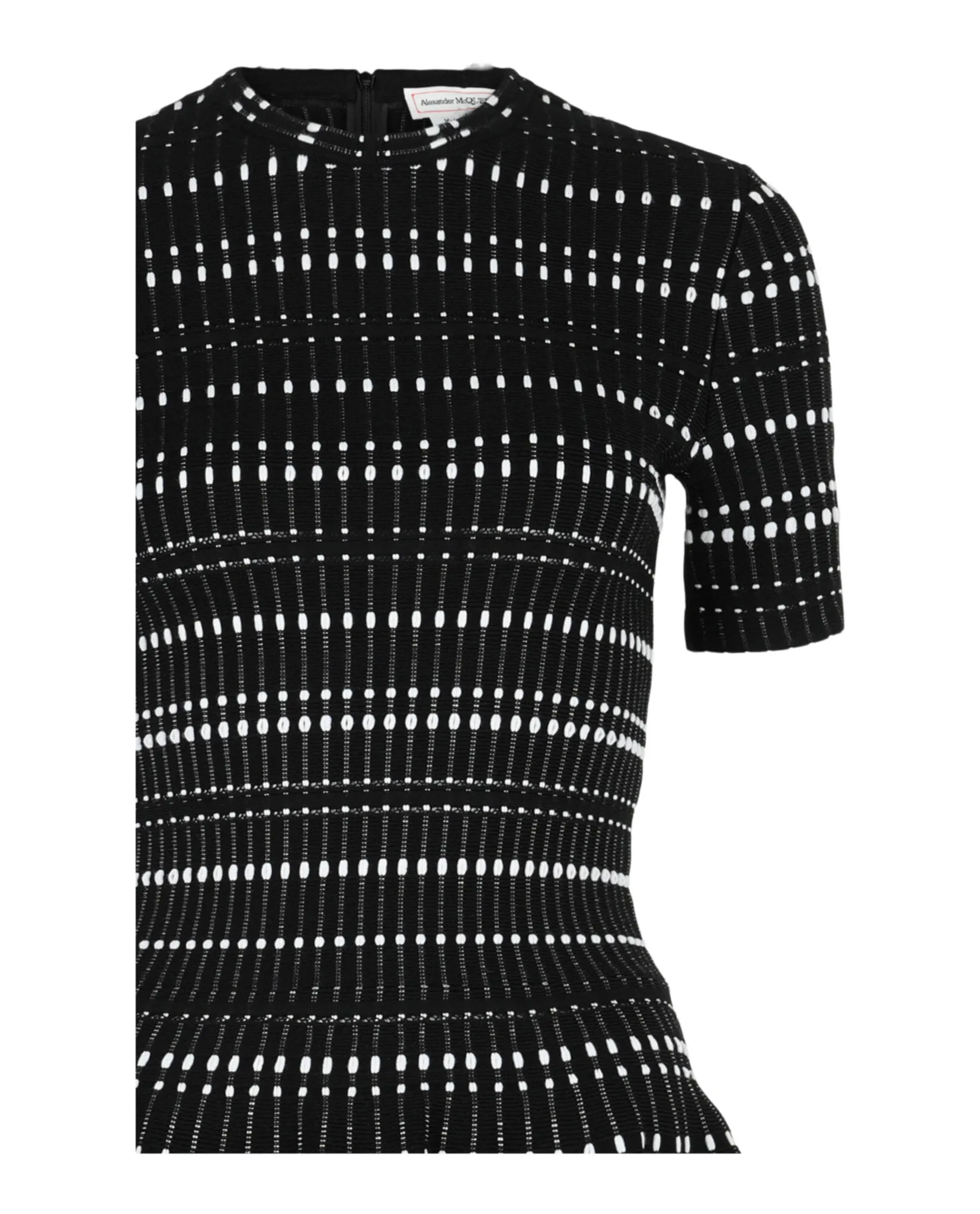 Stitch Dot Fit and Flare Dress sold by Lord & Taylor product image thumbnail 2