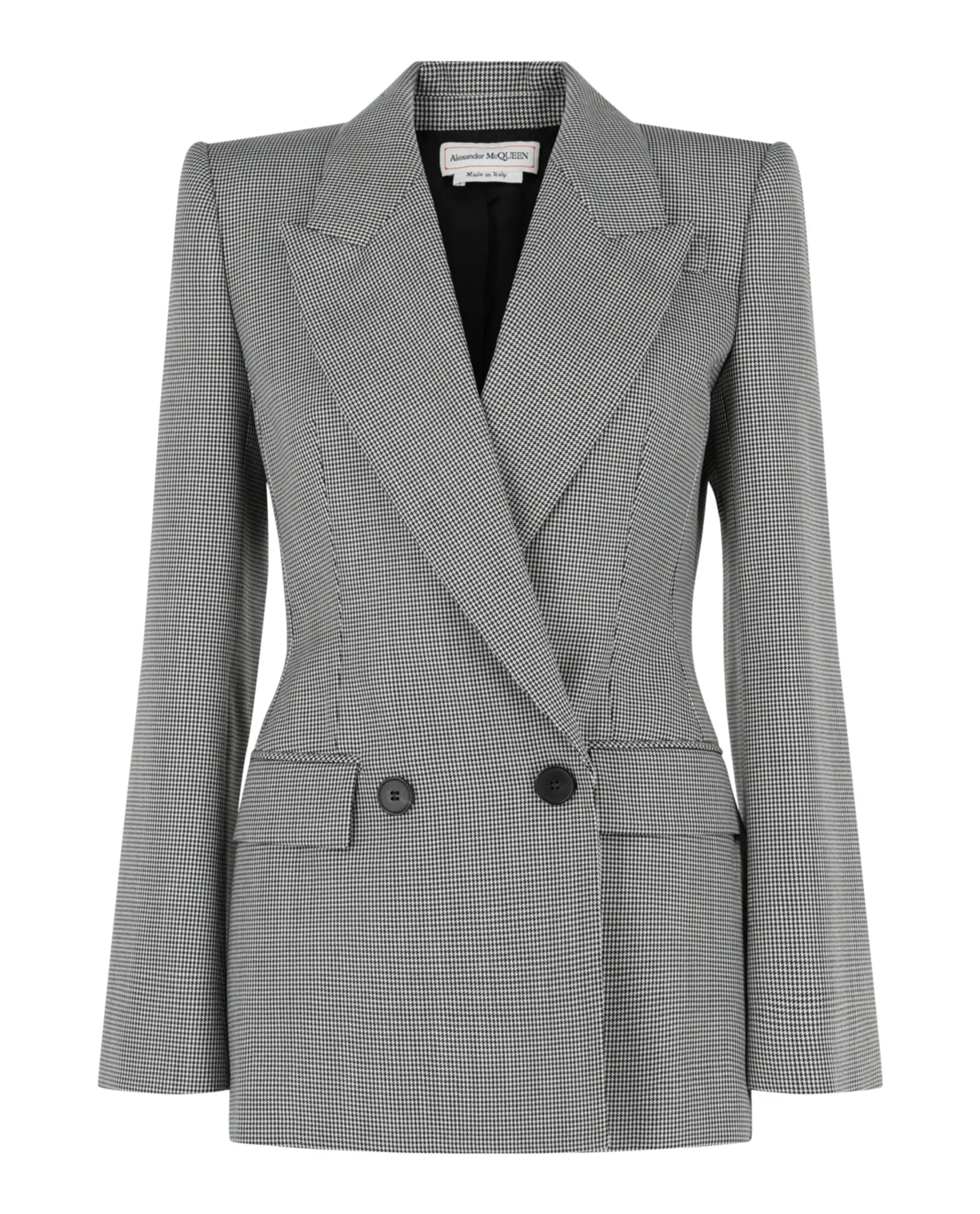 Houndstooth Check Double-Breasted Blazer sold by Lord & Taylor product image thumbnail 5