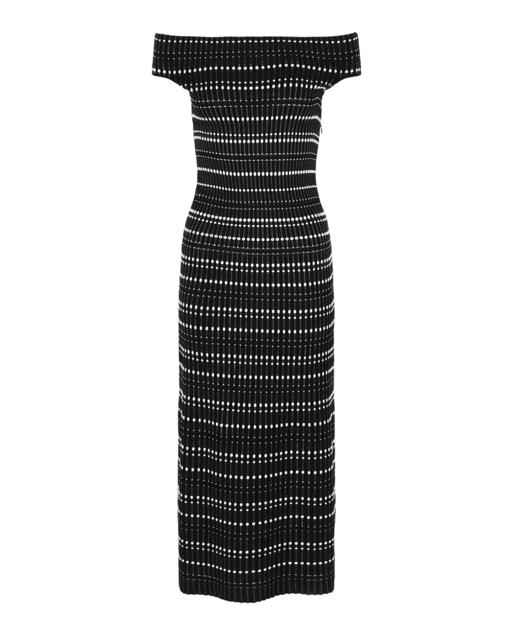 Off-The-Shoulder Midi Dress sold by Lord & Taylor product image thumbnail 5