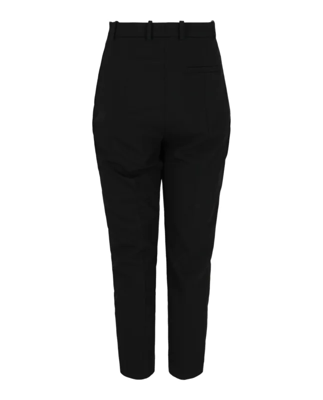 High-Rise Cigarette Pants made by Alexander McQueen