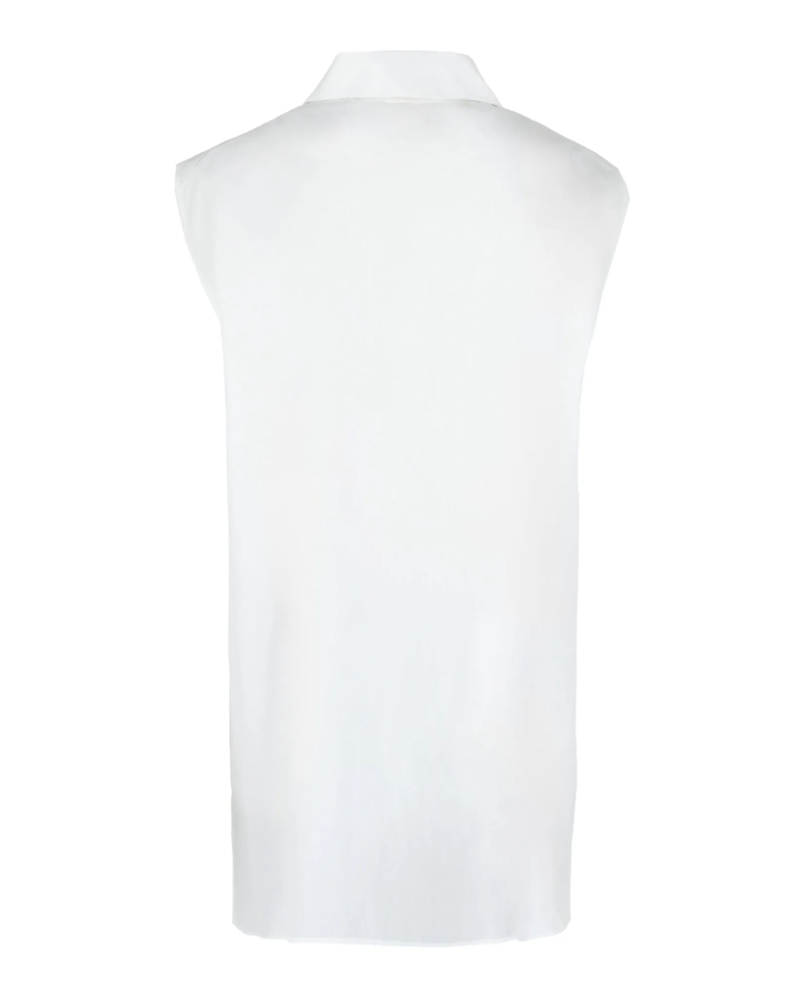 Sleeveless Shirt In Cotton sold by Lord & Taylor