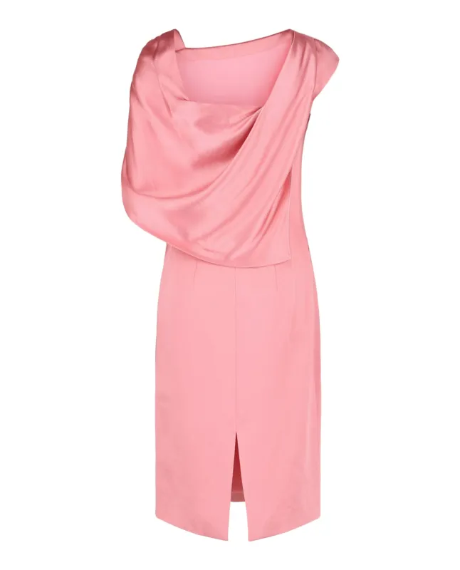 Asymmetric Draped Midi Dress made by Givenchy