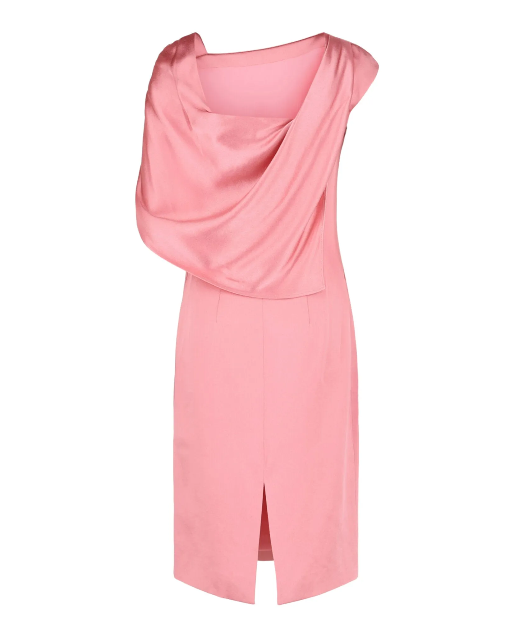 Asymmetric Draped Midi Dress sold by Lord & Taylor
