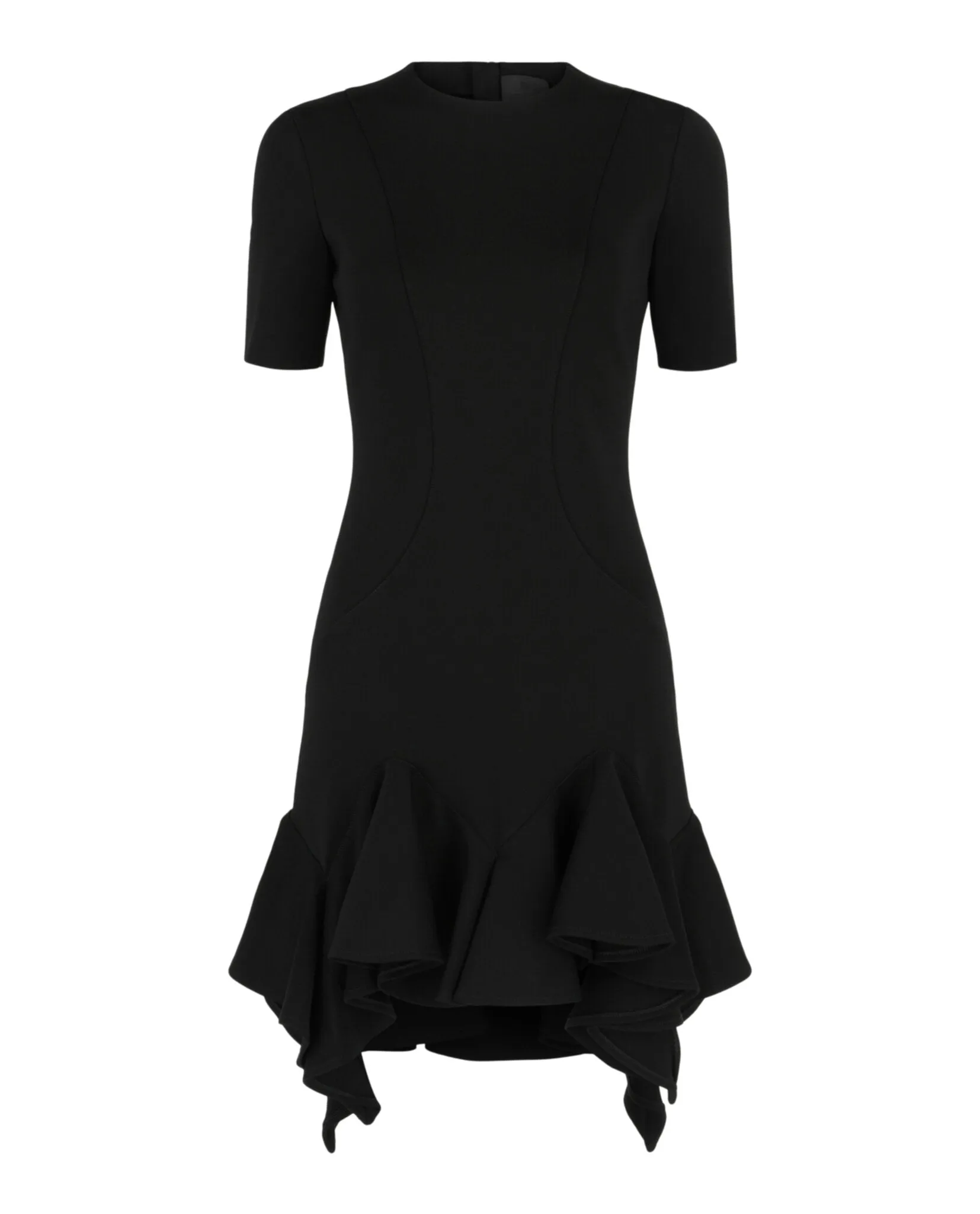Ruffled-Trim Panelled Dress sold by Lord & Taylor product image thumbnail 5